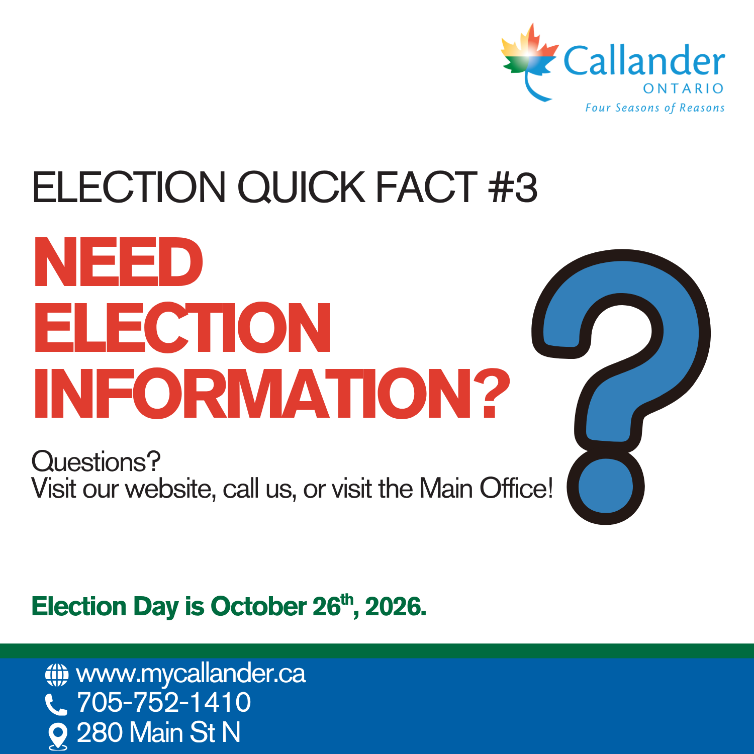 Frequently Asked Election Questions
